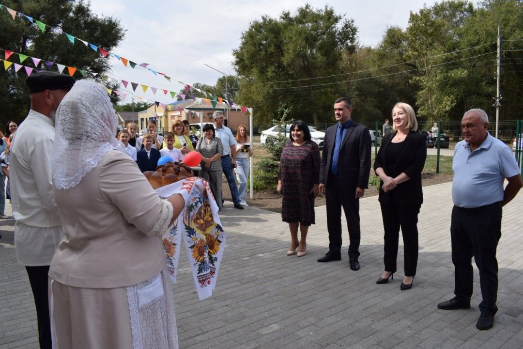 В Ольшанском сельском поселении Целинского района прошло торжественное открытие сельского Дома культуры
